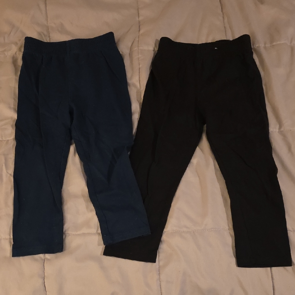Kids Navy and Black Bottoms